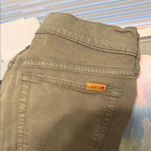 Joe's Jeans Khaki Green Denim men’s 36waist
